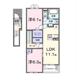 キャニオン・M　Ⅱの物件間取画像